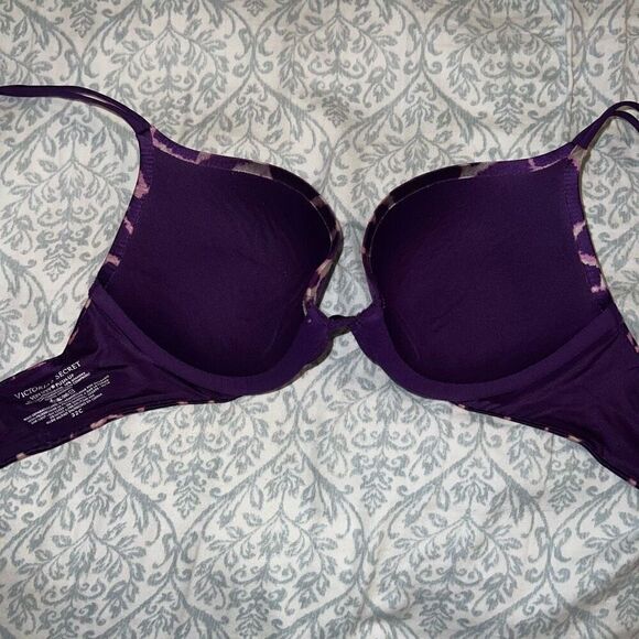 Victoria’s Secret very sexy push-up purple giraffe 32C - Picture 4 of 5